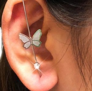 Ear Wrap Crawler Zirconia Hook.